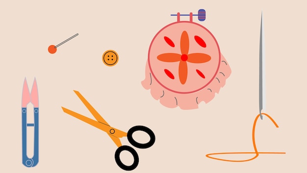 Инструменты для вышивки